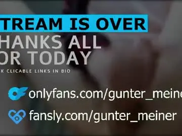 Chaturbate Best live sex cam show of guntermeiner