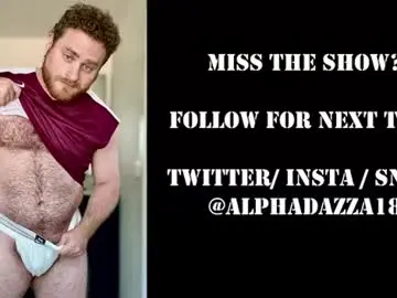 Chaturbate Best Webcam of alphadazza18